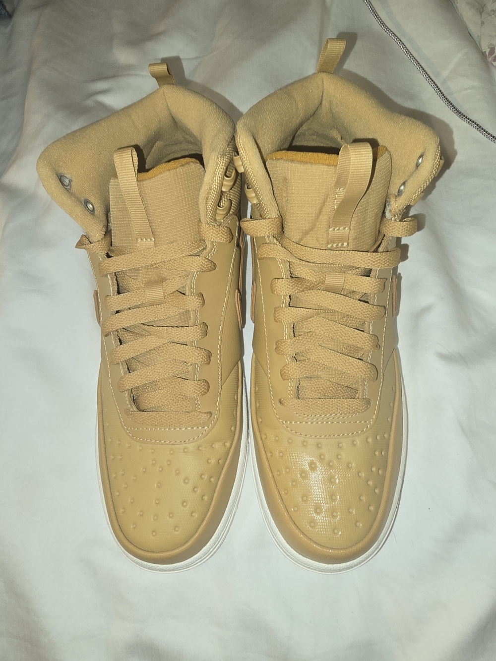 Nike Men's High-Top Sneakers in Wheat/Tan